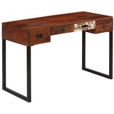 In Pisalna miza iz palisandra in pravega usnja 117x50x76 cm | Shoptok.si