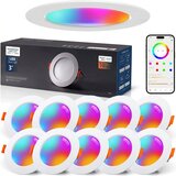 VARICART 10x 92mm pametna RGB LED vgradna svetilka 7 W Cene