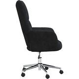  Stolica za opuštanje crna baršunasta | shoptok.hr
