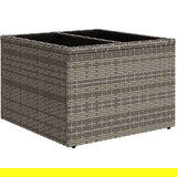 vidaXL 6-dijelni set vrtnih sofa od poliratana s jastucima sivi | shoptok.hr