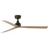 Faro 34371WT - Plafonski ventilator MARINE M prečnik 125 cm braon/crna IP44 WT + daljinski upravljač | Eponuda.com