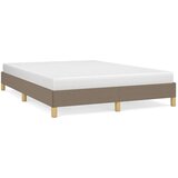  Posteljni okvir taupe 160x200 cm blago, (20795090) | Shoptok.si