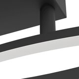 Eglo 901206 - led plafonsko svetlo grisolia LED/12W/230V 4000K crno | Eponuda.com
