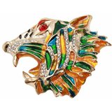 Kesi Tiger BZ-7 multicolored brooch | shoptok.hr