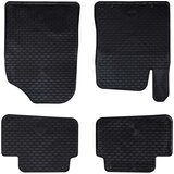  Auto tepih 4 pcs Crna prikladno za Hyundai i30 2017 Guma | shoptok.hr