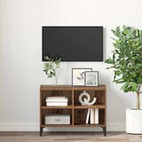  Set TV komoda Zidne Smeđa Konstrukcijsko drvo | shoptok.hr
