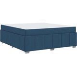  Krevetna konstrukcija Plava 180 x 200 cm tkanina | shoptok.hr