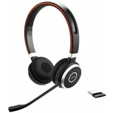 Jabra profesionalne naglavne slušalke z mikrofonom Link 380 UC Evolve 65 SE