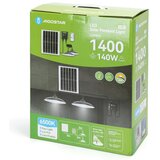 Aigostar LED solarni luster 2xLED/70W/12V 12000 mAh 6500K prečnik 23,5 cm + daljinski upravljač | Eponuda.com