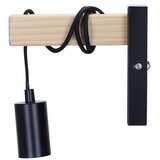 Aigostar zidna svetiljka 1xE27/60W/230V braon/crna | Eponuda.com