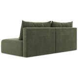 Makamii Zelena raztegljiva/s prostorom za shranjevanje sedežna garnitura 216 cm Kalena – | Shoptok.si