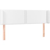 Maison Chic vzglavna omarica - nočna omarica - posteljna omarica z ušesi belo 147x16x78/88 cm umetno usnje, (21711736) Cene