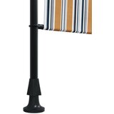  Vanjska roleta žuto-bijela 200 x 270 cm od tkanine i čelika | shoptok.hr