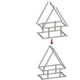  Stalak za drva antracit 50x25x60 cm hladno valjani čelik | shoptok.hr
