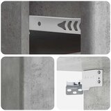  Stenski nočni omarici 2 pcs Betonsko siva 34,5 x 33 x 20 cm, (5000209709) | Shoptok.si