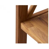 Unique Furniture Regal iz masivnega hrasta v naravni barvi 70x161 cm X-Shelf – | Shoptok.si