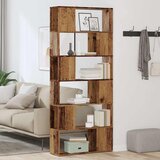  Ormar za knjige/Sobna pregrada staro drvo 80x24x186 cm | shoptok.hr