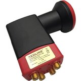 Redline LNB Quad, 0,2dB sum, vodonepropusan - WL-4, Crveni | Eponuda.ba