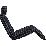  Sklopiva ležaljka za sunčanje crni karo uzorak 175x54x8,5 cm Oxford tkanina | shoptok.hr