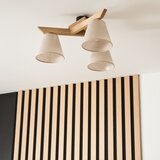  Plafonski luster ANTONIO 3xE14/40W/230V hrast | Eponuda.com