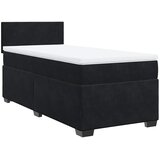  Box spring krevet s madracem crni 80 x 200 cm baršunasti | shoptok.hr