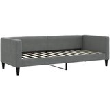  Dnevni krevet tamnosivi 80 x 200 cm od tkanine | Eponuda.com