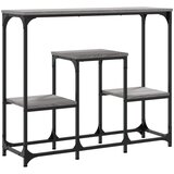  Konzolni stol siva boja hrasta 89,5x28x76 cm konstruirano drvo | Eponuda.ba