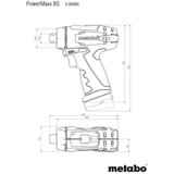 Metabo PowerMaxx BS Basic 600984000 akumulatorska bušilica 12 V 2.0 Ah li-ion uklj. 2 akumulatora, uklj. punjač | Eponuda.ba