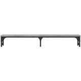  Stalak za monitor siva boja hrasta 105 x 23 x 15,5 cm drveni | shoptok.hr