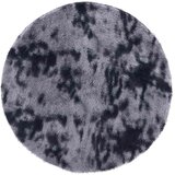  Čupavi tepih s visokim vlaknima NAVARRA tamnosiva 120x120 cm | shoptok.hr