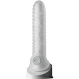 PerfectFIT Fat Boy Checker Box - ovitek za penis (19 cm) - mlečno bela | Shoptok.si