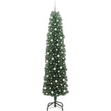 vidaXL Umjetno božićno drvce Zelena 240 cm PVC i čelik i plastika | shoptok.hr