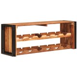  Stalak za vino Smeđa 100 x 45 x 33 cm Čvrsto drvo akacije | shoptok.hr