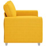  Dvosjed svijetložuti 160x77x82 cm korduro tkanina | shoptok.hr