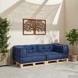  Modularna sofa 3 pcs Indigo 140 x 70 x 36 cm Tkanina | shoptok.hr