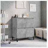  Komoda siva boja betona 60x35x70 cm od konstruiranog drva | shoptok.hr
