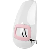 Vjetrobran za dječju sjedalicu za bicikl GO Mini Cotton Candy Pink
