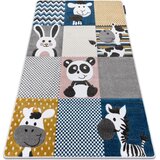 RugsX Preproge Preproga PETIT ZOO ŽIVALI krem / siva 180x270 cm Bež | Shoptok.si
