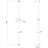 STIL Držač za tuš zidni pomični (30B) | shoptok.hr