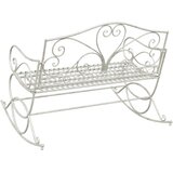  Vrtna klupa Antič White Čelik | shoptok.hr