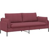 SOFA za dvije osobe Vinska crvena 188 x 81 x 89 cm Tkanina Slike