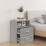  Noćni ormarić boja sivog hrasta sonome 50 x 32 x 60 cm | Eponuda.ba