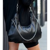Gemre Black shoulder bag with chain Bikata | Shoptok.si