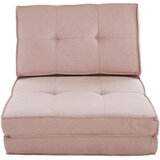 MID.YOU FOTELJ S FUNKCIJO LEŽIŠČA, roza tekstil | Shoptok.si