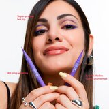 3INA The Color Pen Eyeliner Mini črtalo za oči v obliki flomastra odtenek 482 - Purple 0,6 ml | Shoptok.si