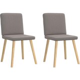 vidaXL Jedilni stoli 2 kosa taupe blago, (21828514) | Shoptok.si