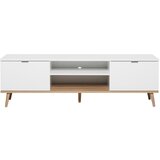 MID.YOU TV-ELEMENT bela, hrast sonoma | Shoptok.si
