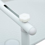 Viseći balkonski stol bijeli 60 x 64 x 83,5 cm plastični | shoptok.hr