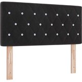  s opruga kutije s uzglavljem Crna 90 x 200 cm Baršun | shoptok.hr