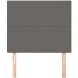  Uzglavlja 2 kom siva 80x5x78/88 cm od umjetne kože | shoptok.hr